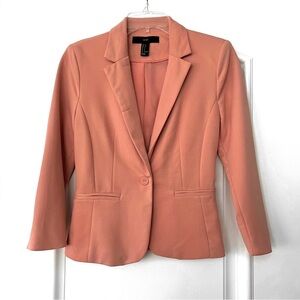 Forever21 Peach Blazer